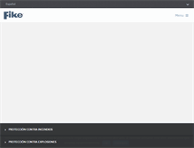 Tablet Screenshot of fike.es